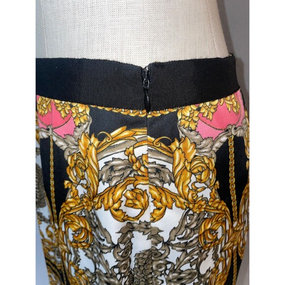 Laundry Shelli Segal Vintage Y2K Women’s 2pc Set Skirt+Halter Top size 8 Boho - Picture 9 of 11